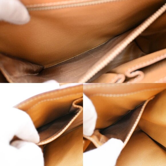 Share CELINE Logo Macadam 2Way Pattern Shoulder Hand Bag PVC Leather Brown 37EE9 - Picture 14 of 16